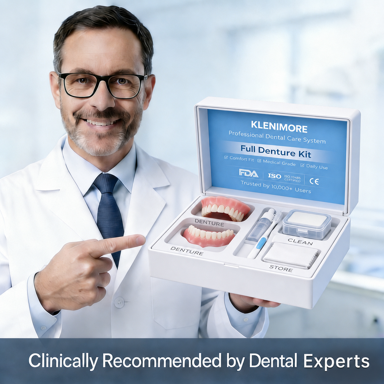 ⏰ Premium Custom Denture Set 🦷— Today's Special Offer | 😀Smile with Confidence|Buy 2 Get 1 Free