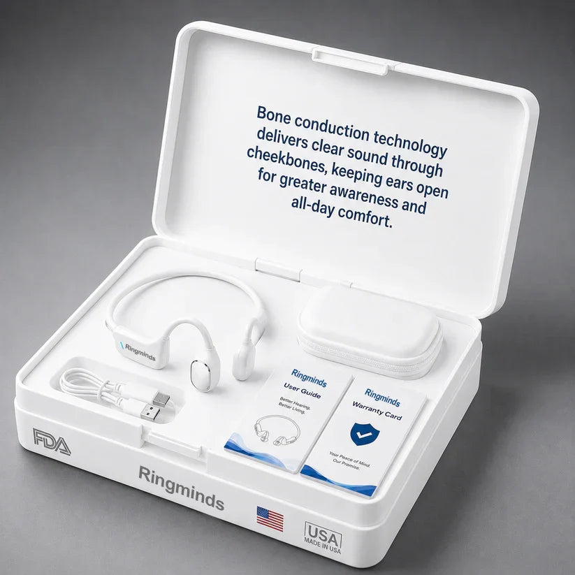 🌎Ends Today: 88% OFF!⏰👂Revitalize your ears again💖 💥 LIMITED TIME OFFER!🔥Advanced Bone Conduction Smart Hearing Aid