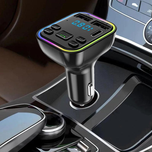 Colorful Lights Bluetooth Car MP3 Player